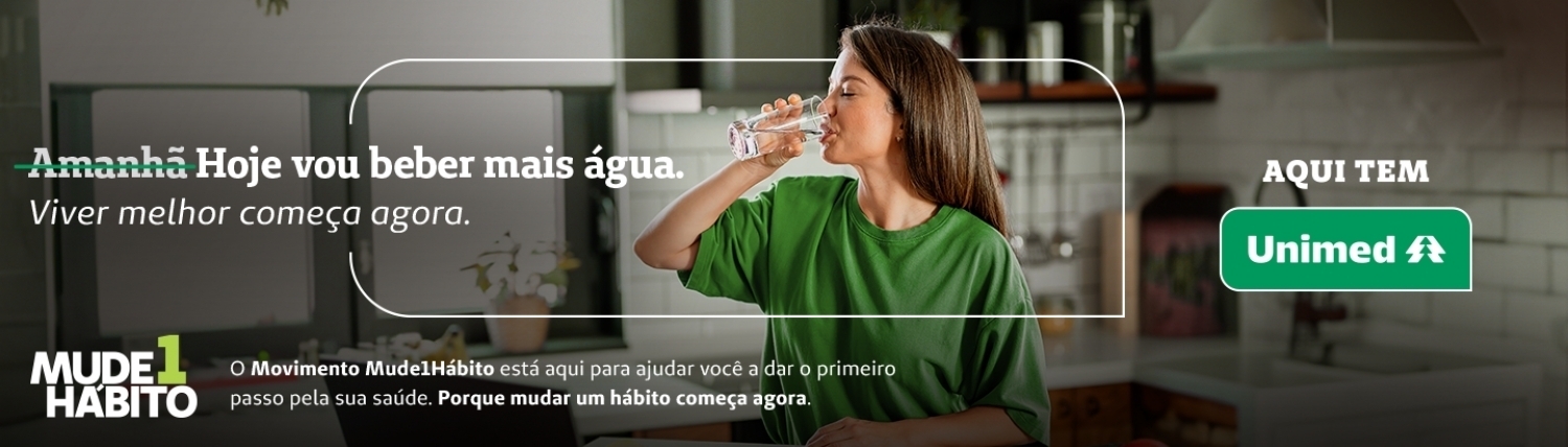 Campanha Mude1Hábito - Agua