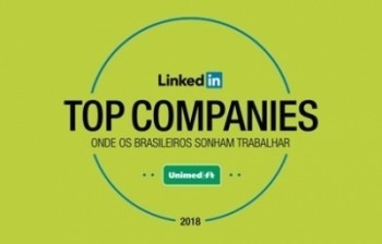 Unimed é a 3ª empresa que os brasileiros mais sonham em trabalhar
