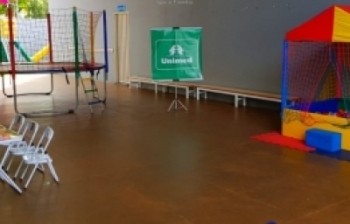 Unimed promove alegria e diversão às crianças.